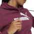 Фото #5 товара Puma Essential Logo Pullover Hoodie Womens Red Casual Outerwear 84686022