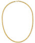 ფოტო #3 პროდუქტის Cuban Link 18" Chain Necklace in 10k Gold