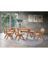 Velentina Dining Table, Natural Finish