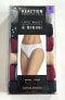 Reaction Kenneth Cole 6 Bikini Lace Waist Cotton Stretch Women's Small Underwear