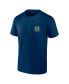 Фото #3 товара Men's Navy Seattle Mariners Iconic Bring It T-shirt