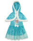 Фото #1 товара Baby Girls Baby Frozen Elsa Fur Dress