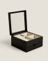 Lacquered jewellery box with drawers