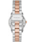 ფოტო #3 პროდუქტის Women's Heritage Automatic Two tone Stainless Steel Watch 38mm