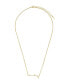 ფოტო #1 პროდუქტის Women's When Stars Align Constellation Necklace in 14k Gold Plate