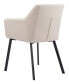 Фото #6 товара 35" Steel, Polyester Adage Water Resistant Dining Chair