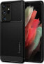 Фото #1 товара Чехол для смартфона Spigen Rugged Armor Samsung G998 S21 Ultra черный матовый