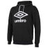 Фото #2 товара UMBRO Large Logo half zip sweatshirt