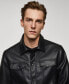 Фото #7 товара Куртка с полиуретановыми карманами MANGO для мужчин