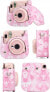 Pokrowiec LoveInstant Futerał Etui Pokrowiec Do Fujifilm Instax Mini 11 Akwarele - Różowe Rozmycia - фото #7