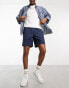 Фото #1 товара Selected Homme relaxed fit short in navy