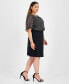 ფოტო #4 პროდუქტის Plus Size Printed Blouson Dress