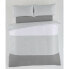 Duvet cover set Alexandra House Living White Grey Super king 4 Pieces