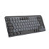 Фото #1 товара Logitech MX Mechanical Mini for Mac Minimalist Wireless Illuminated Keyboard - Tenkeyless (80 - 87%) - Bluetooth - Mechanical - QWERTY - LED - Graphite - Grey
