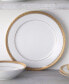 Фото #4 товара Crestwood Gold Set of 4 Dinner Plates, Service For 4
