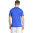 ADIDAS Tiro 24 short sleeve T-shirt Lucid Blue / White / App Solar Red, 2XL - фото #3