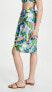 Фото #4 товара Red Carter 261054 Womens Gabi Printed Sarong Skirt Swim Cover-Up Size Osfa