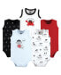 Фото #1 товара Baby Boys Cotton Sleeveless Bodysuits, Pirate Shark