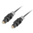 Фото #1 товара LANBERG CA-TOSL-10CC-0010-BK Optic cable 1 m