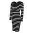 Фото #3 товара MAMALICIOUS Newsiv June Long Sleeve Midi Dress