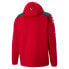 Puma Sf 2023 Team Replica Softshell Full Zip Jacket Mens Red Casual Athletic Out