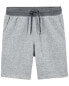 Фото #1 товара Kid Ribbed Knit Drawstring Shorts 10