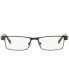ფოტო #3 პროდუქტის AX1009 Men's Rectangle Eyeglasses
