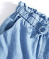 Фото #3 товара Girls Solid Chambray Jogger Pants, Created for Macy's