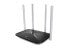 Фото #2 товара TP-LINK Mercusys AC1200 Dual Band Wireless Router, Wi-Fi 5 (802.11ac), Dual-band (2.4 GHz / 5 GHz), Ethernet LAN, Black, Tabletop router