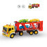 Фото #2 товара Детский игрушечный транспорт Tachan Truck Tr Транспортные средства Свет-Звук Герои Дорога 1:16 4 машины в наборе