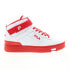 Фото #1 товара Fila V-10 Lux 1CM00881-121 Mens White Leather Lifestyle Sneakers Shoes