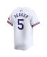 Men's Corey Seager White Texas Rangers Home Limited Player Jersey