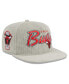 ფოტო #3 პროდუქტის Men's Gray Chicago Bulls The Golfer Corduroy 9FIFTY Snapback Hat