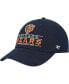 Фото #1 товара Men's Navy Chicago Bears Vernon Clean Up Adjustable Hat