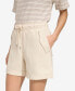 Women's Pull On High Rise Twill Utility Shorts