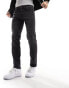 Фото #5 товара Jack & Jones mike tapered jeans in washed black