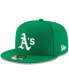 Фото #1 товара Men's Green Oakland Athletics Alt Authentic Collection On-Field 59FIFTY Fitted Hat