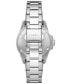 ფოტო #2 პროდუქტის Women's Blue Dive Three-Hand Stainless Steel Watch 36mm