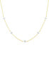 Girls Crew blue Blossom Love Necklace Золотистый - фото #1