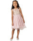 Фото #1 товара Toddler & Little Girls Cord Embroidered Social Dress