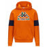 Толстовка Kappa Frofio Orange / Blue Medieval, L - фото #4