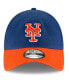 Фото #4 товара Men's Royal, Orange New York Mets Fashion Core Classic 9TWENTY Adjustable Hat