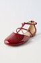 Фото #3 товара Patent-finish ballet flats with straps