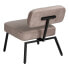 Chair Black Beige 58 x 59 x 71 cm