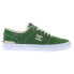 DC Teknic S Jaakko ADYS300752 Mens Green Suede Skate Inspired Sneakers Shoes