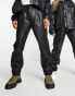 Фото #2 товара Reclaimed Vintage '83 unisex coated jean in black