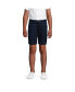 ფოტო #3 პროდუქტის Girls School Uniform Plain Front Blend Chino Shorts