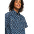 ფოტო #6 პროდუქტის ROXY Blue Wave Club Printed short sleeve v neck T-shirt