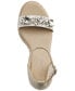 Фото #4 товара Catalyna Embellished Wedge Espadrille Sandals