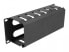 Фото #2 товара Delock 66844 - Cable management panel - Black - Metal - 1U - China - 25.4 cm (10")